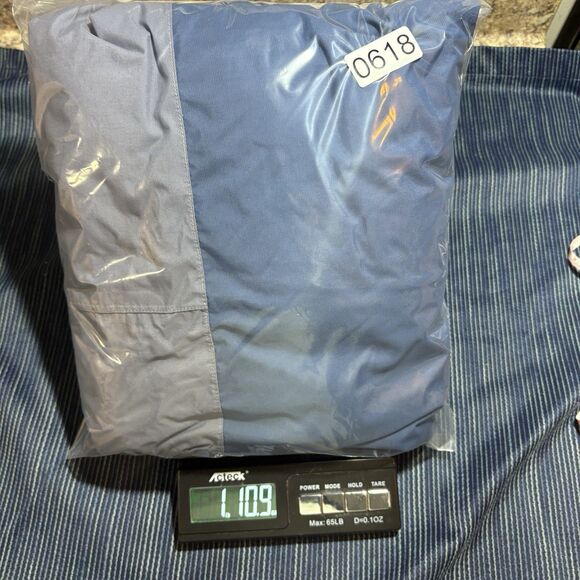 Vintage Cabela’s Dry-Plus Jacket Men’s L Tall Blue Gray Waterproof Outdoor Rain - Picture 9 of 9